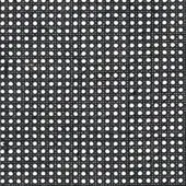 Black Vienna straw pattern with grid structure, featuring interwoven lines and circular openings, creating a dense, textured, matte surface.